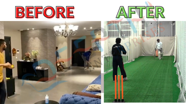 Cricket Net Installation Cost