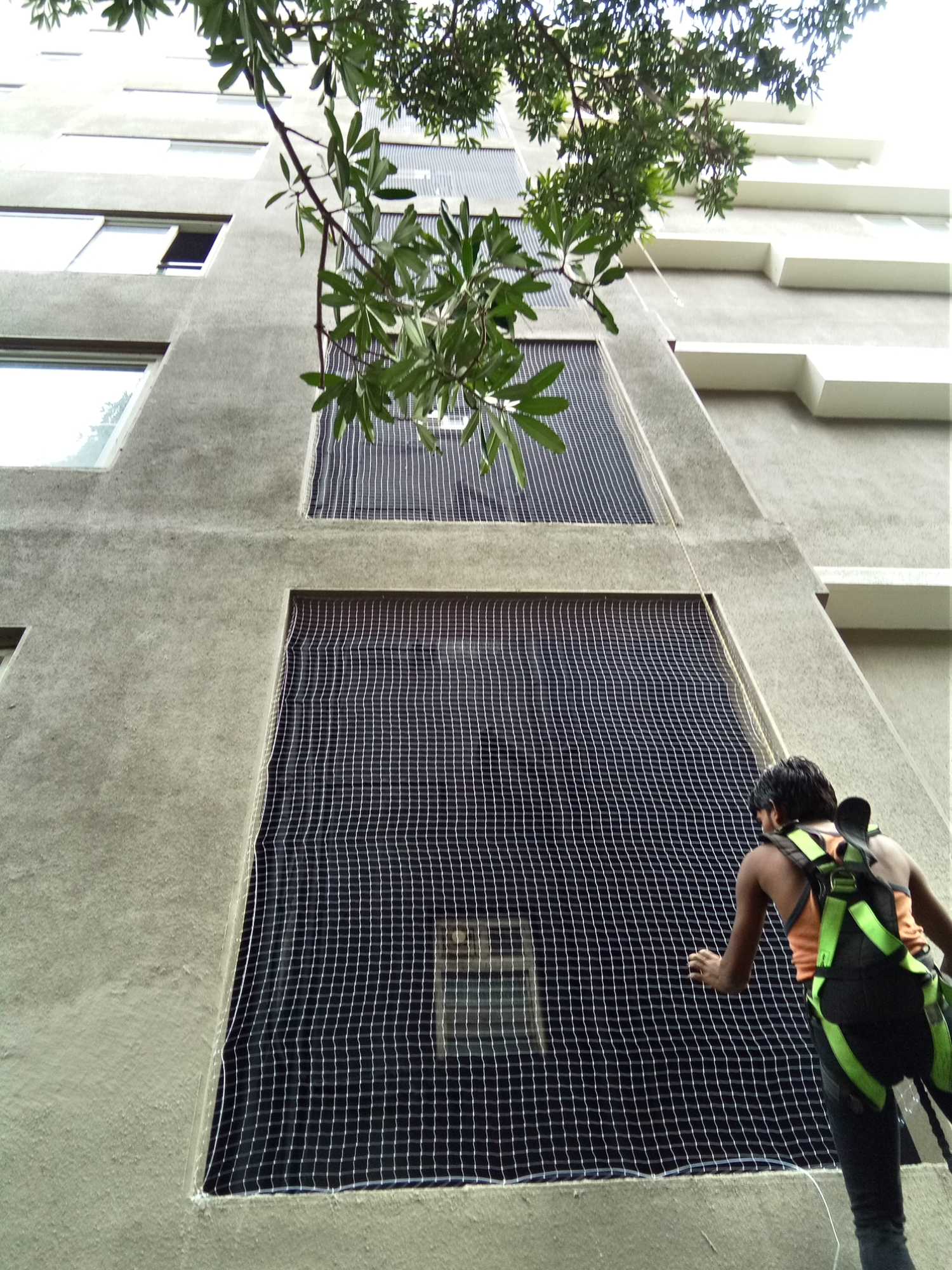Duct Area Nets Installation